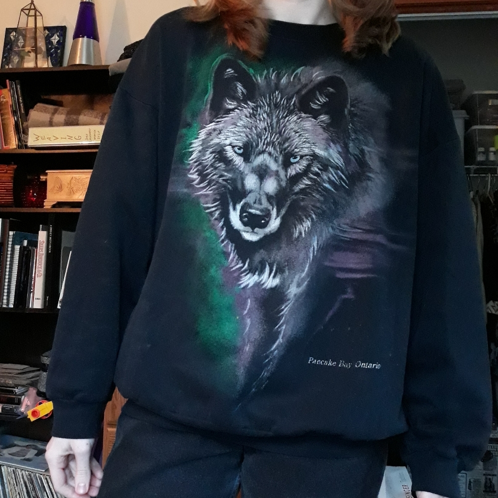 Vintage Wolf Sweatshirt